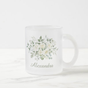 Tasse Givré Cadeau personnalisé de demoiselle d'honneur à moti