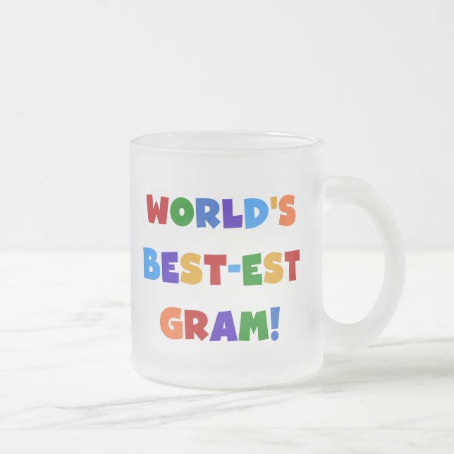 Tasse Givré Cadeaux lumineux de couleurs de gramme du (Droit)