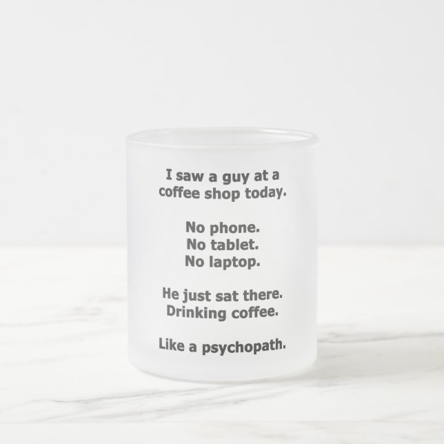 Tasse Givré Café (Centre)