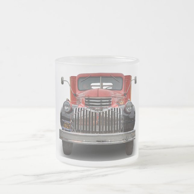 TASSE GIVRÉ CAMION 1947 D'ENJEU DE CHEVROLET (Centre)