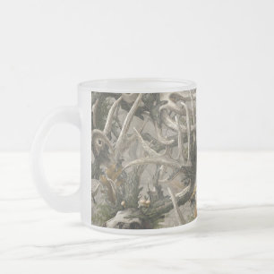Tasse Givré Camo de crâne de cerfs communs de région