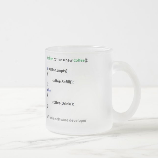 Tasse Givré Canette Developer (Droit)