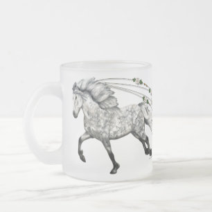 Tasse Givré Cantering Grey Islandais Mare Grá