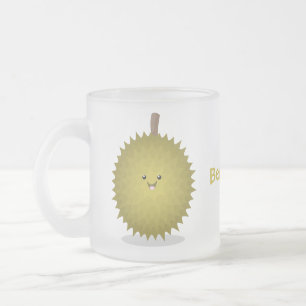 Tasse Givré Caricature de durian joyeux