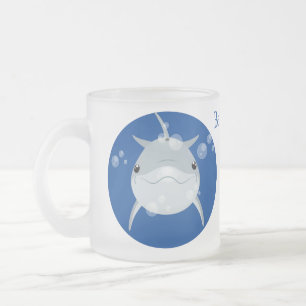 Tasse Givré Caricature joli dauphin kawaii kawaii