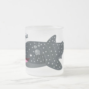 Tasse Givré Caricature joli requin baleine joyeux
