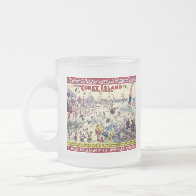 Tasse Givré Carnaval de Coney Island, 1898 (Gauche)