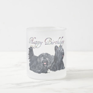 Tasse Givré Cartes d'anniversaire pour Terrier Skye