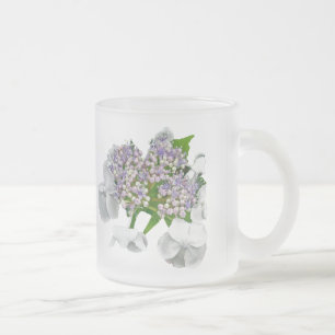 Tasse Givré Casquette en dentelle bleue Hydrangea
