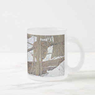 Tasse Givré Cerf Blanc En Neige