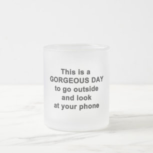 Tasse Givré C'est une journée magnifique