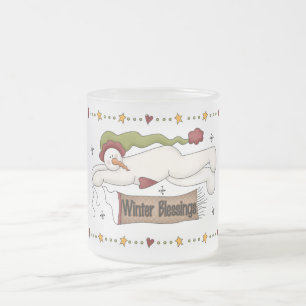 Tasse Givré Chandails et cadeaux d'hiver