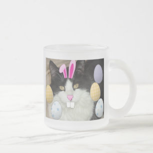 Tasse Givré Chat noir et blanc