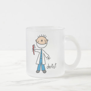 Tasse Givré Chiffre de bâton de dentiste