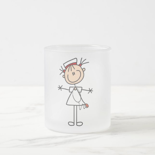 Tasse Givré Chiffre femelle blanc cadeaux de bâton de (Centre)