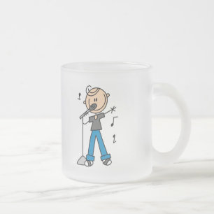 Tasse Givré chiffre masculin T-shirts et cadeaux de bâton de