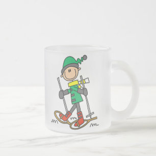 Tasse Givré Chiffre Snowshoeing de bâton