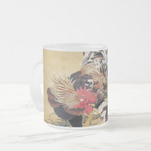 Tasse Givré Chinois Rooster Nouvel An 2017 Japonais verre d'ar