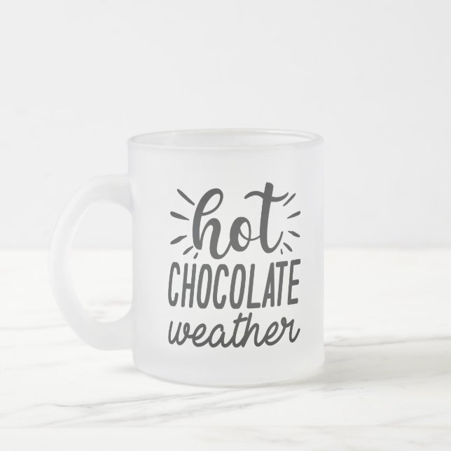 Tasse Givré Chocolat chaud (Gauche)