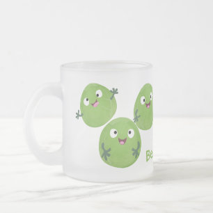 Tasse Givré Chou de Bruxelles drôle dessin animé légumes