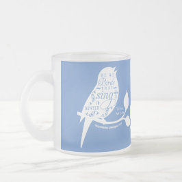 Tasse Givré Christian citation oiseaux chanter