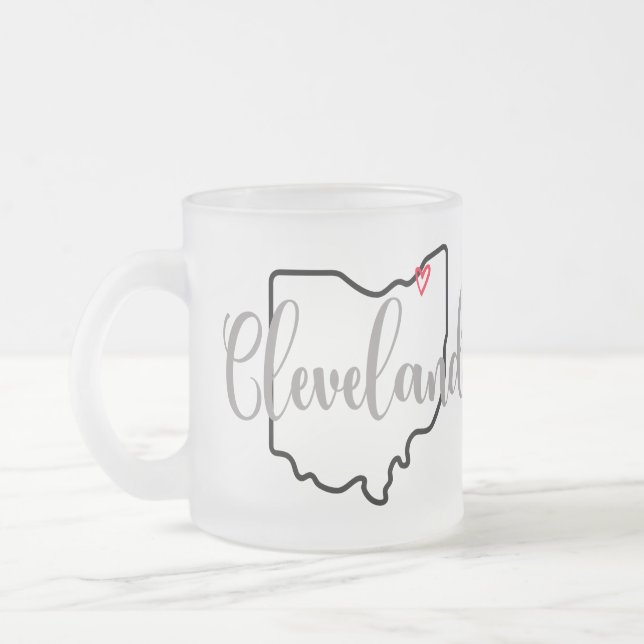 Tasse Givré Cleveland Ohio (Gauche)