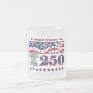 Tasse Givré Cloche de la liberté du 250e anniversaire de l'Amé