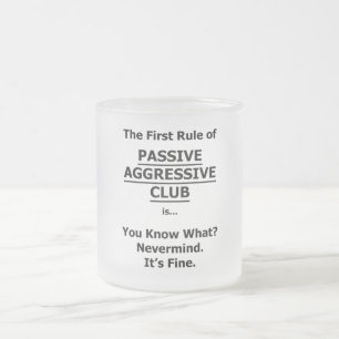 Tasse Givré Club agressif passif