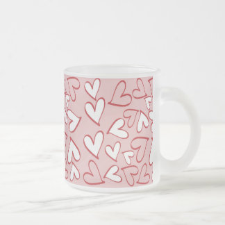 Tasse Givré Coeurs épars