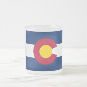 Tasse Givré Colorado : Le drapeau américain du centenaire