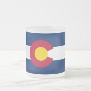 Tasse Givré Colorado : Le drapeau américain du centenaire