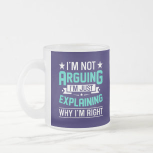Tasse Givré Conception de citation drôle et sarcastique