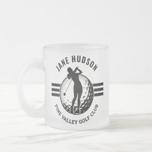Tasse Givré Conception de golfeuse élégante pour femmes