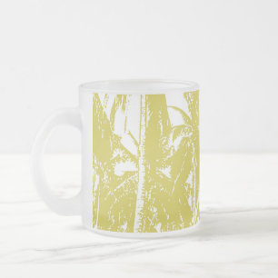 Tasse Givré Conception de palmiers tropicaux