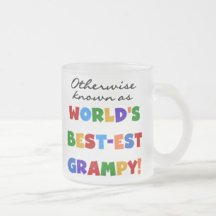 Tasse Givré Connu par ailleurs comme le meilleur cadeau Grampy