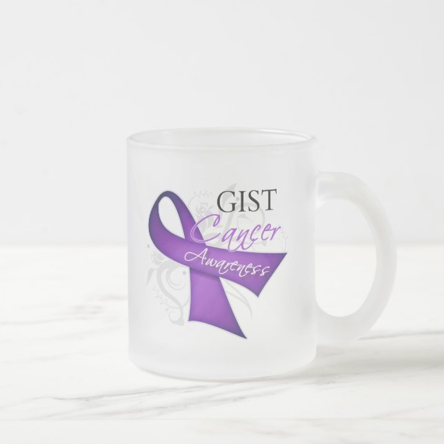 Tasse Givré Conscience de Cancer d'ESSENTIEL de ruban (Droit)