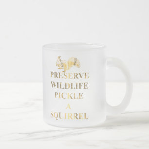 Tasse Givré Conserves au vinaigre de faune de conserve un