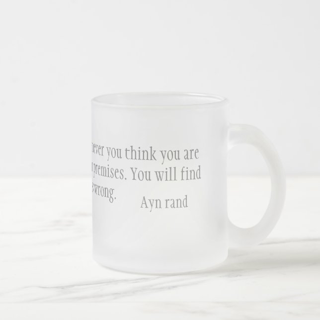 Tasse Givré Contradictions (Droit)