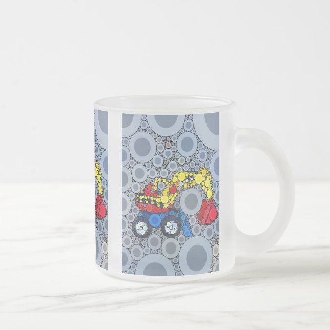 Tasse Givré Cool Kids Construction Truck Excavator Digger (Droit)
