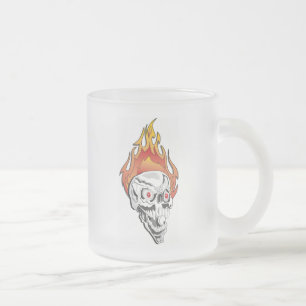 Tasse Givré Crâne flamboyant
