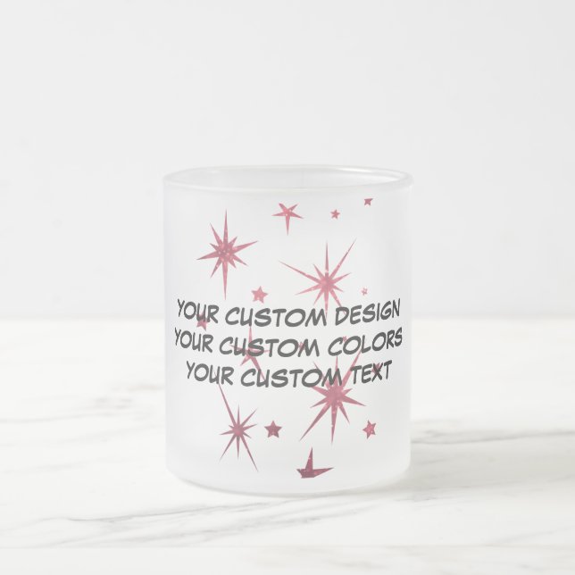 Tasse Givré Créez votre propre personnalisation (Centre)