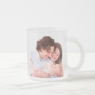 Tasse Givré Créez votre propre photo personnalisée