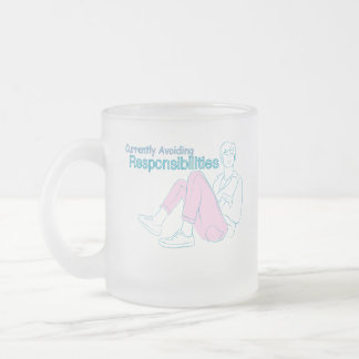 Tasse Givré Currently Avoiding Responsibilities | Funny Minima