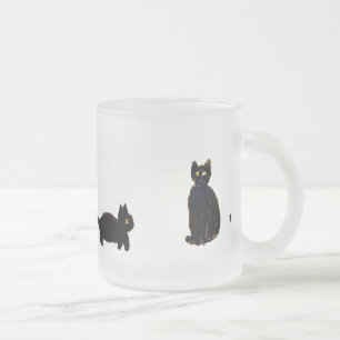 Tasse Givré Cute Chats Noirs Kitty