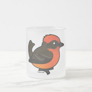 Tasse Givré Cute Vermilion Flycatcher