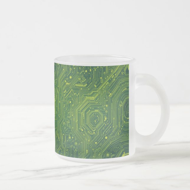 Tasse Givré Cyber verdâtre (Droit)