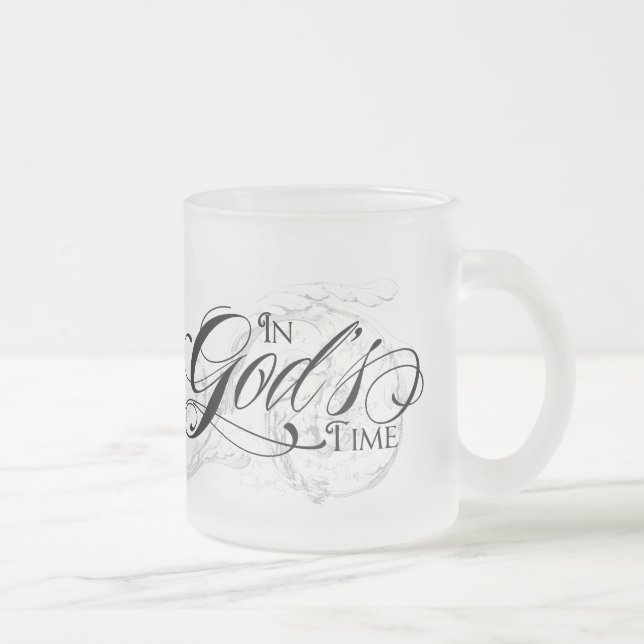 Tasse Givré Dans le temps de Dieu (Droit)
