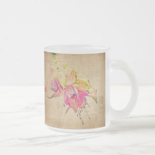 Tasse Givré Danser Dans Le Vent - Fleurs Fuchsia