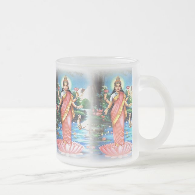 Tasse Givré Déesse de LAKSHMI de la richesse et de la (Droit)