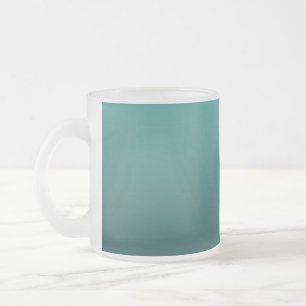 Tasse Givré Dégradé Vert - foncé à clair Fond d'ambiance